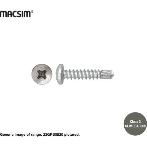 SCREW SDM PAN C3 8-18 X 12